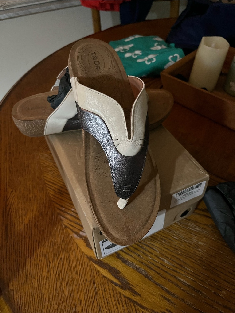 Taos leather sandals